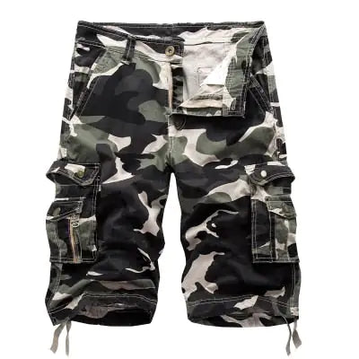 Cargo Shorts Men Military