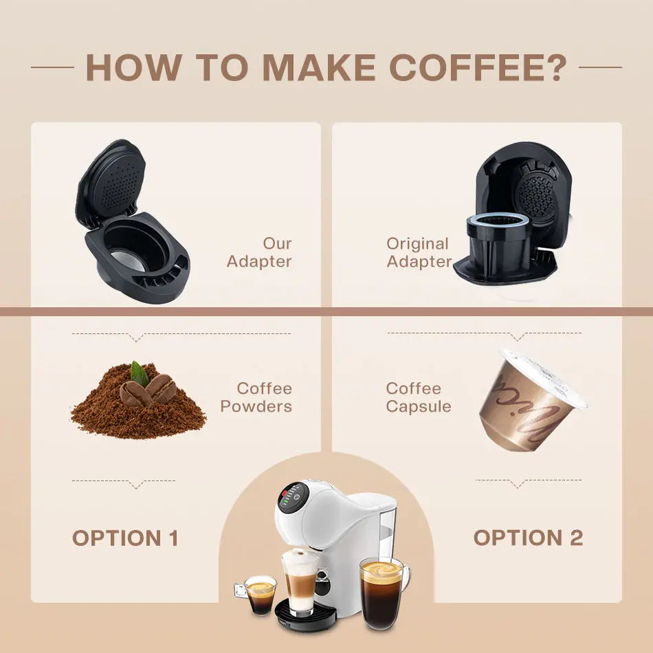 Reusable  Capsule for Espresso Coffee Maker